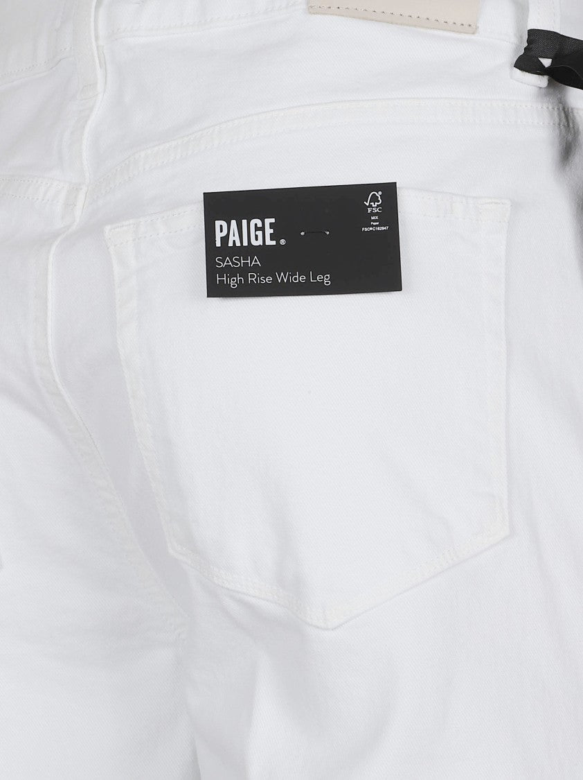 Paige Sasha 32 Crisp White Pants