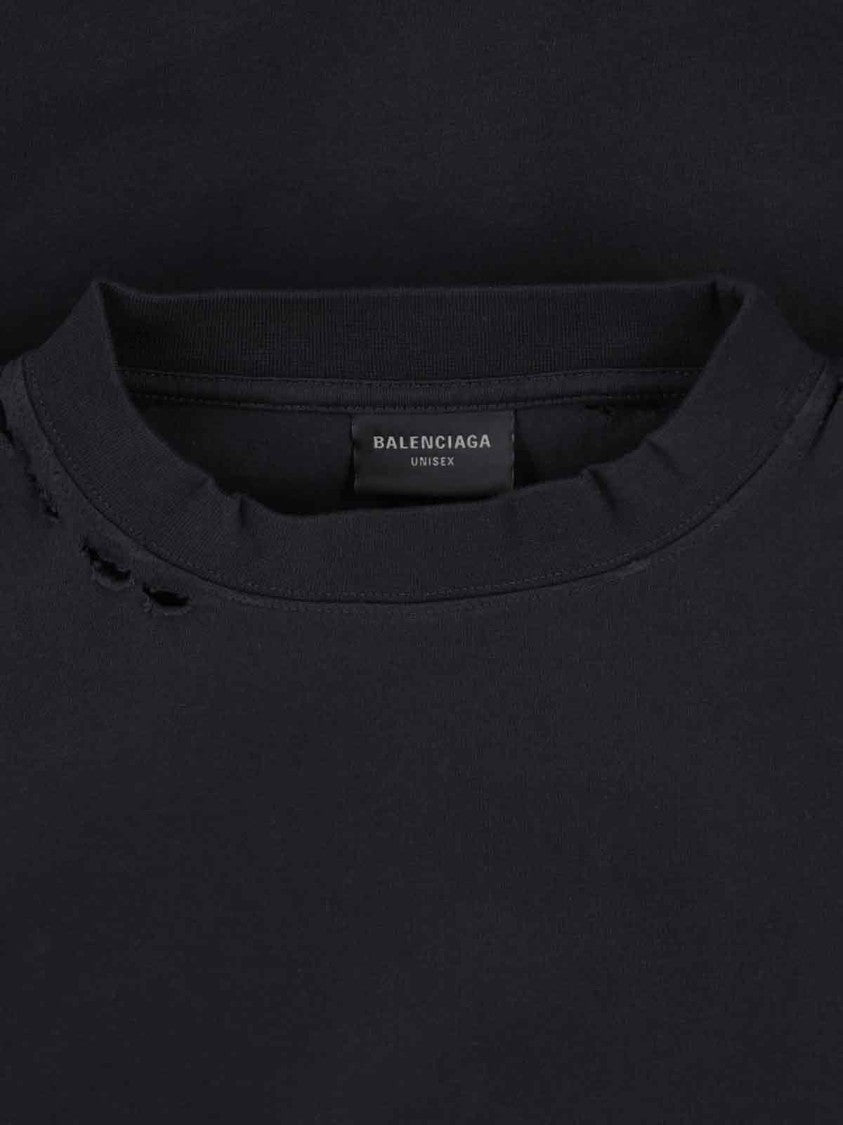 Balenciaga "Security Tape" T-Shirt – Black