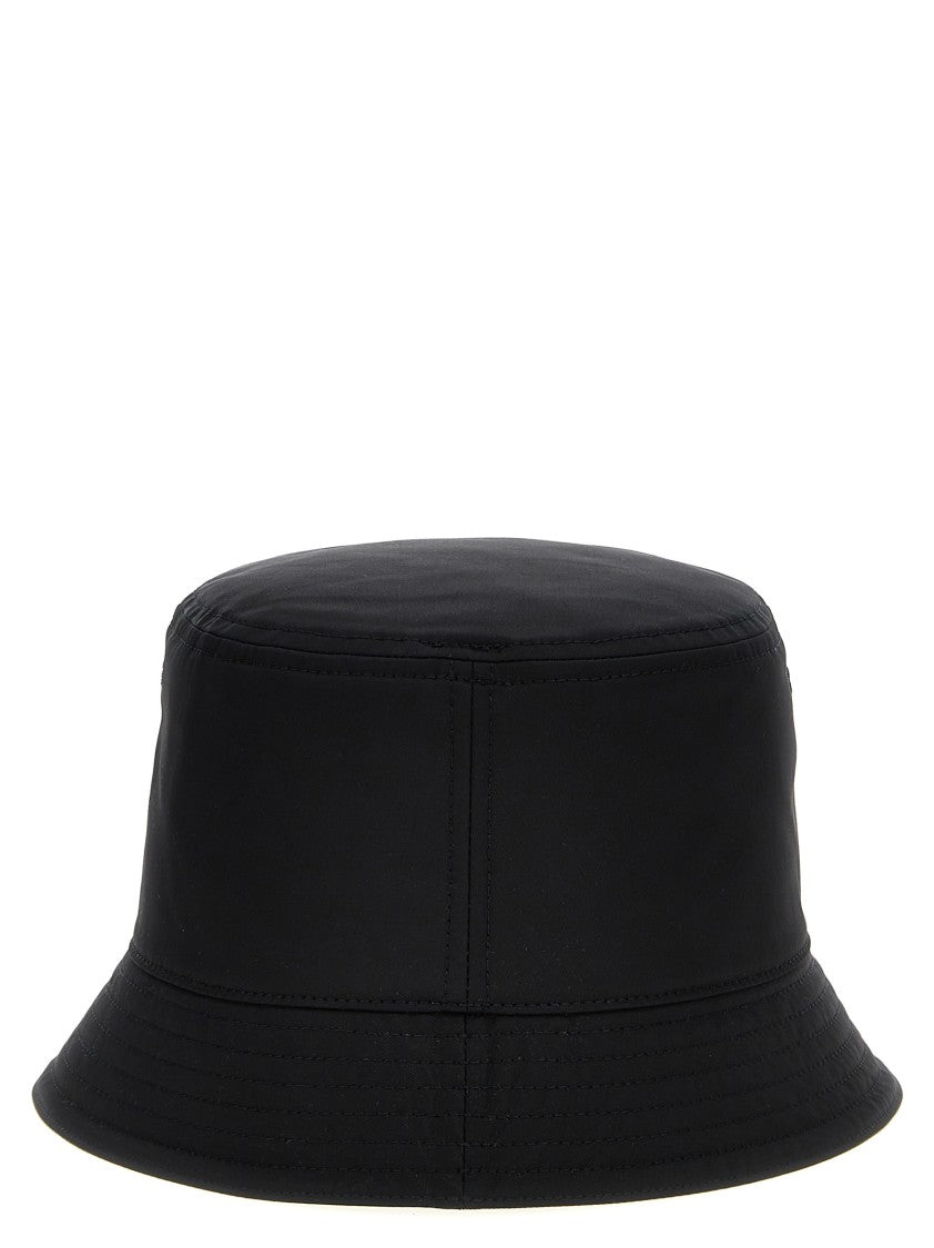 Valentino Garavani Black Nylon Bucket Hat