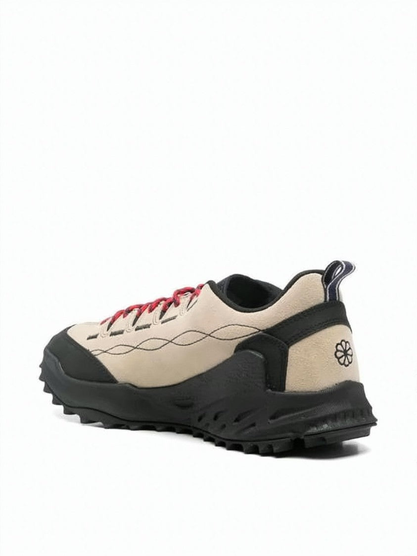 Keen Beige Cowhide Leather And Black Rubber Keen Shoes