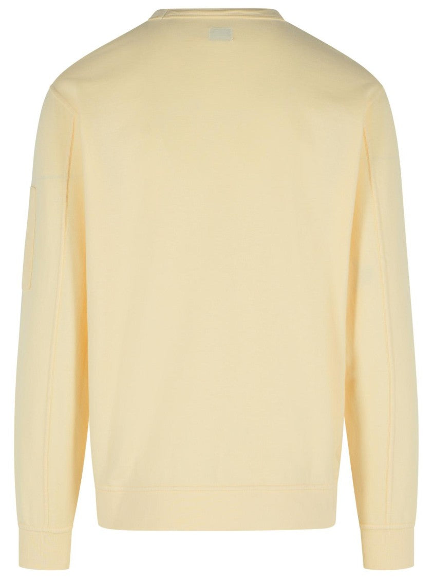 C.P. Company Sand-Colored Cotton Sweatshirt