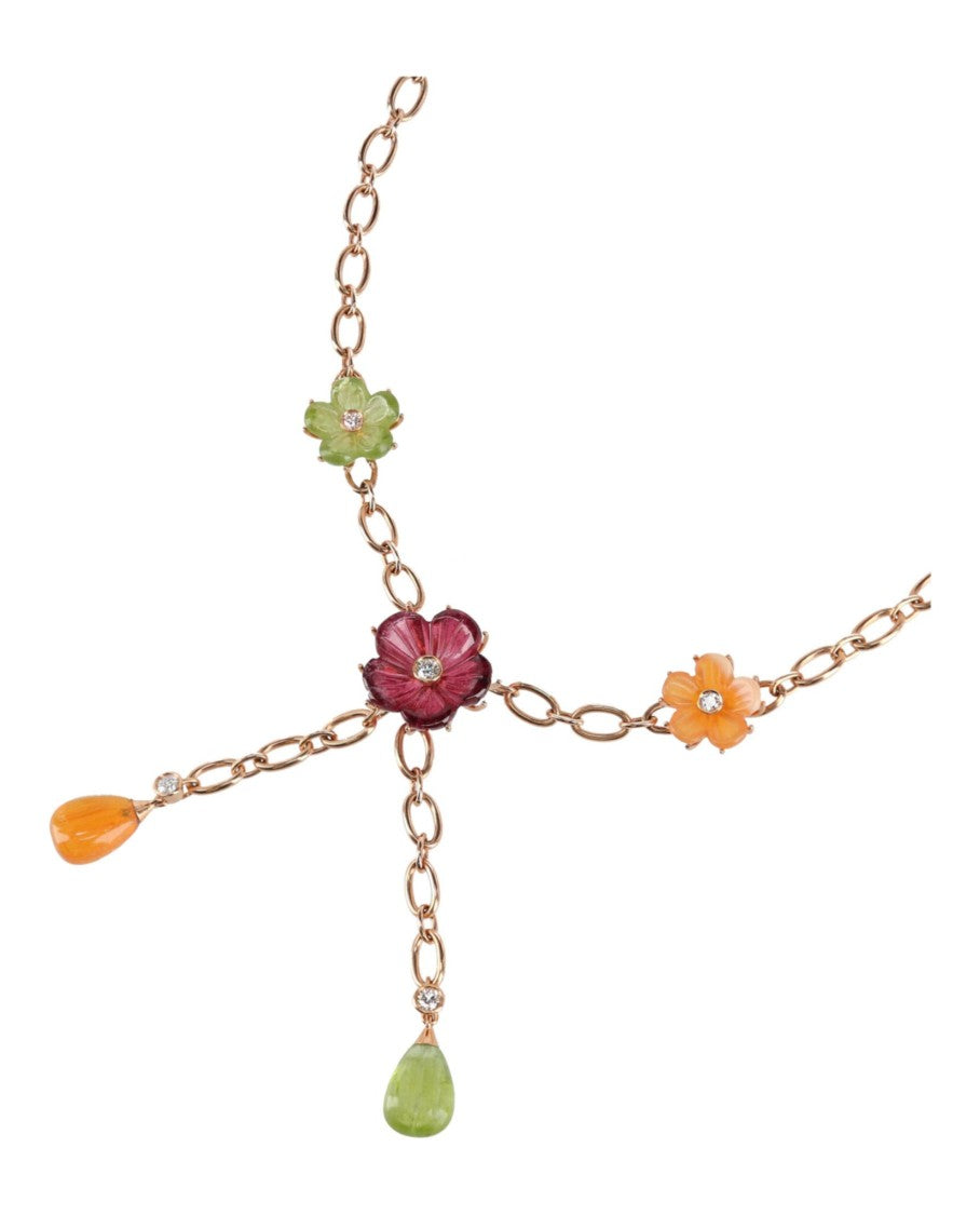 Ferragamo Salvatore  Floral Boutique Necklace