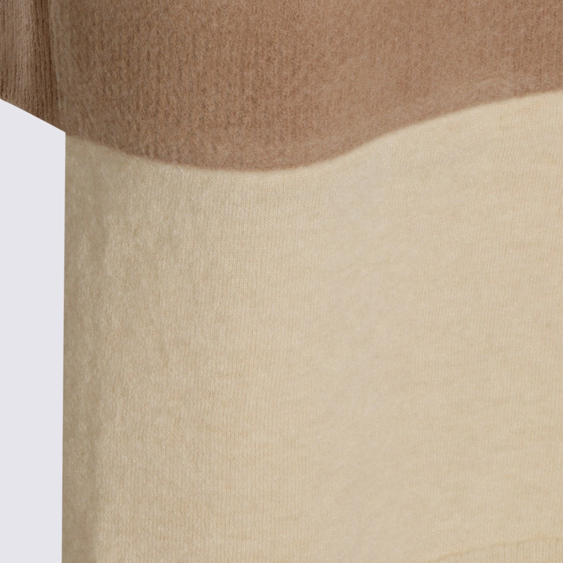 Maison Margiela Sleeveless Sweater With Tonal V-Pattern And Boxy Fit