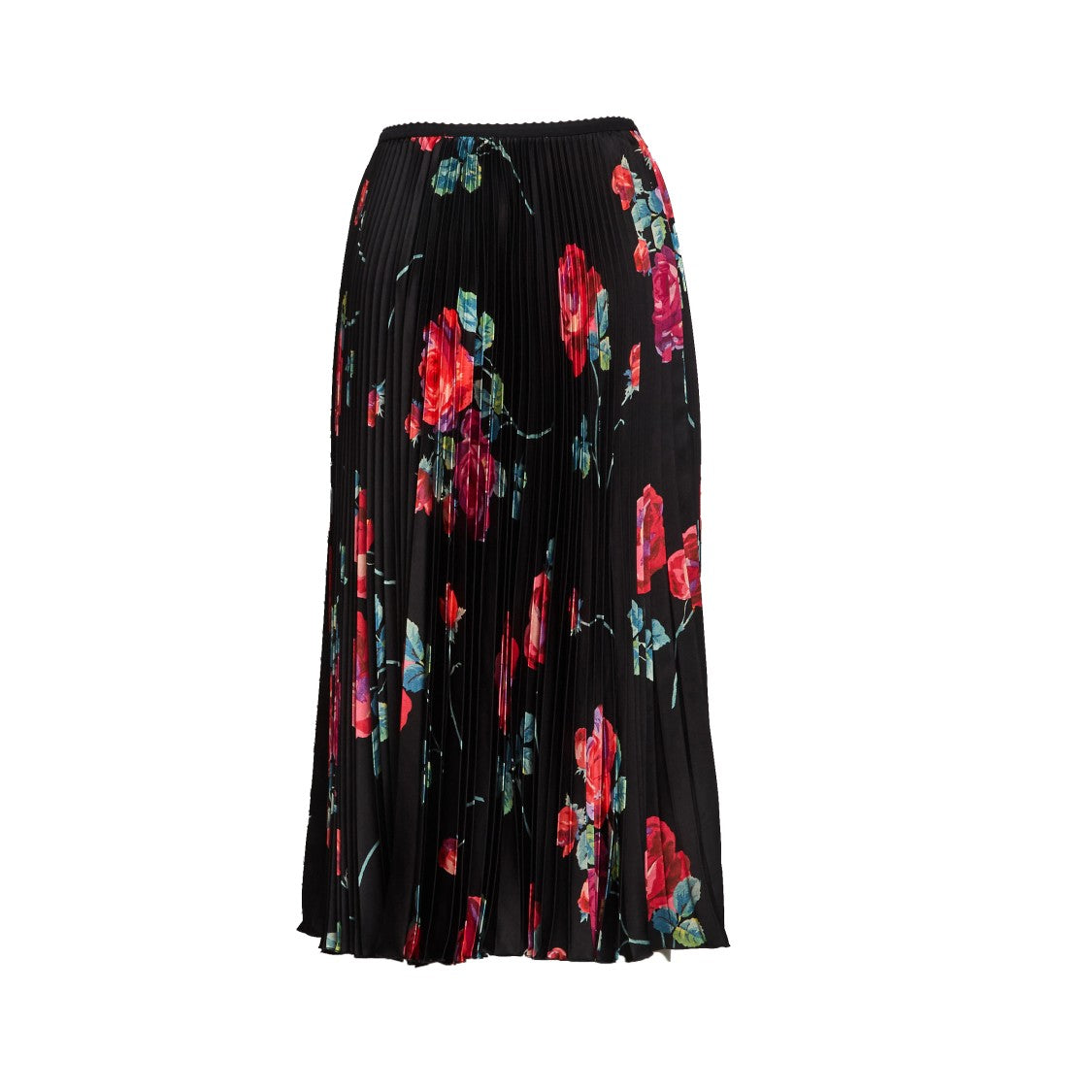 N°21 Plissettata Floral Midi Skirt