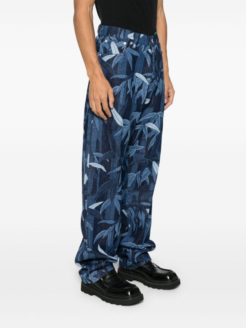 Kenzo Indigo Blue Trousers