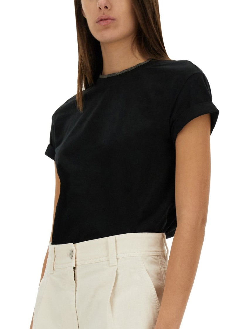 Brunello Cucinelli Cotton Jersey T-Shirt