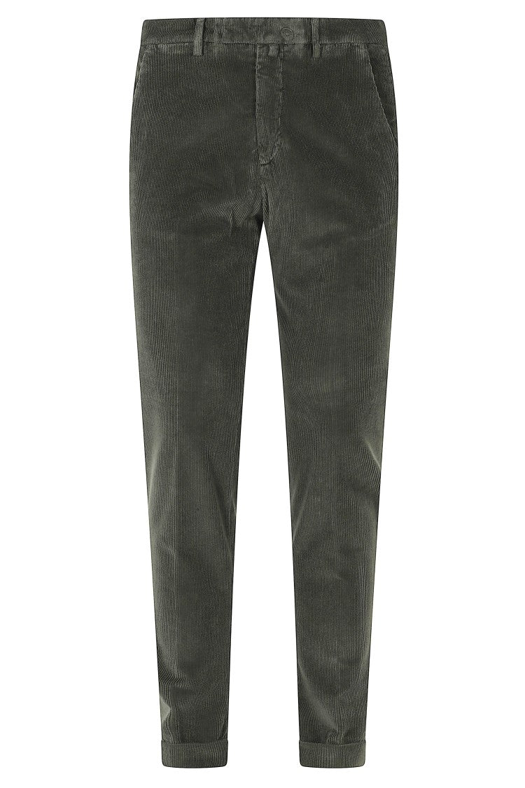 Briglia Military 1000R Tencel Velvet Straight-Leg Pants