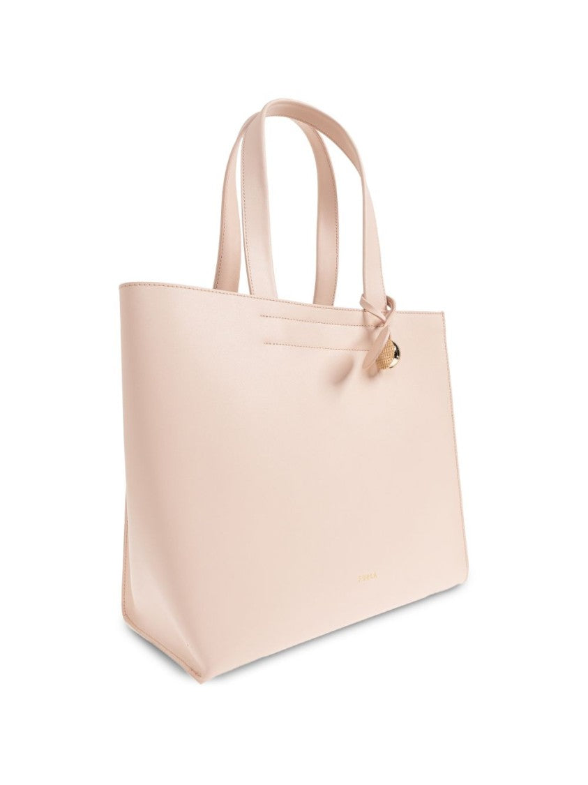 Furla Structured Matte Finish Tote Bag
