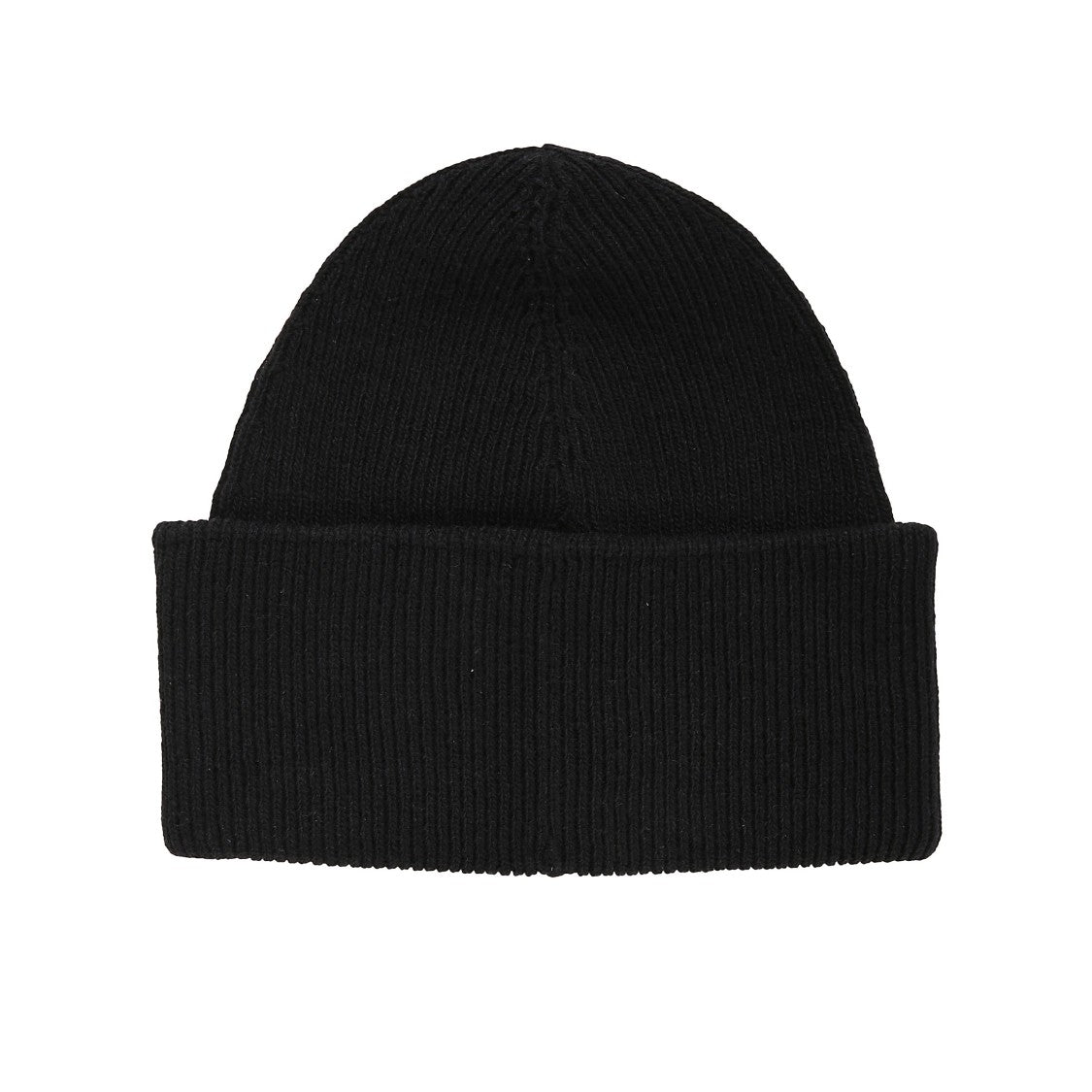 Mm6 By Maison Margiela Minimal Ribbed Beanie With Numeric Tag