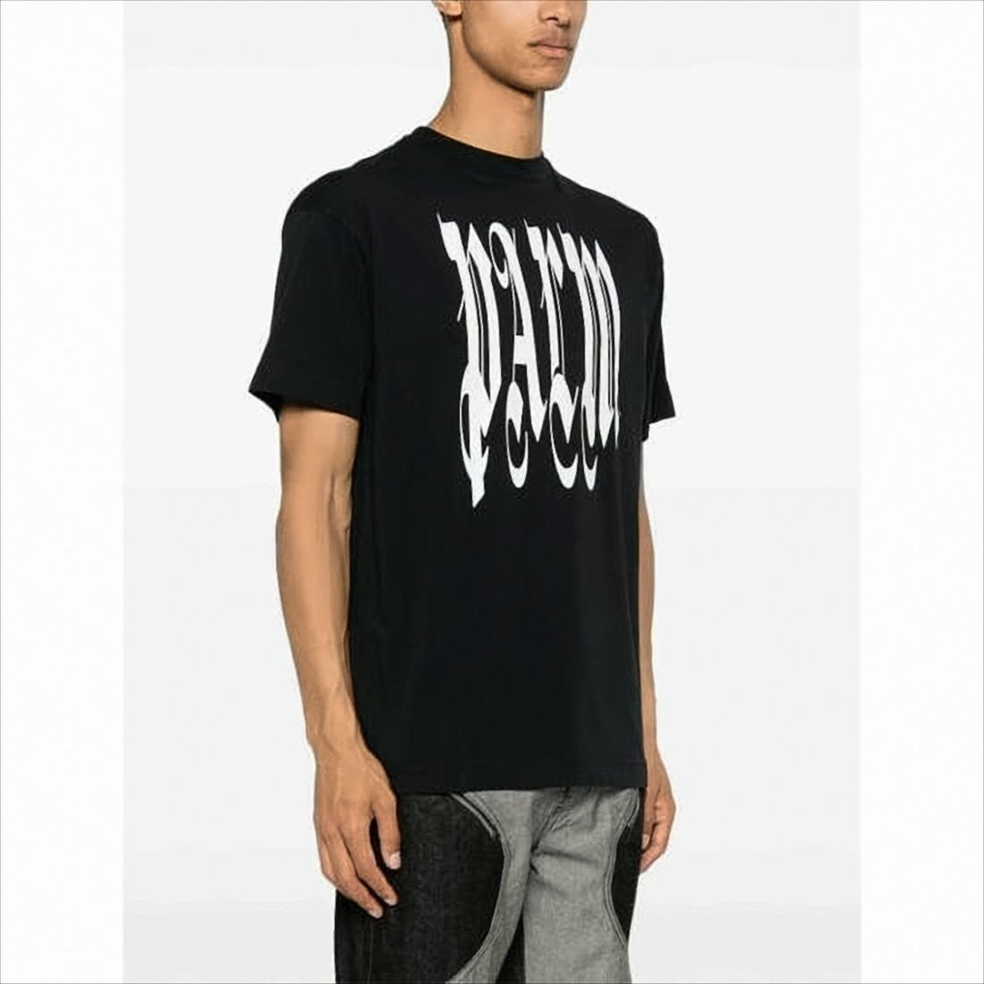 Palm Angels Relaxed Fit Graphic Print  T-Shirt