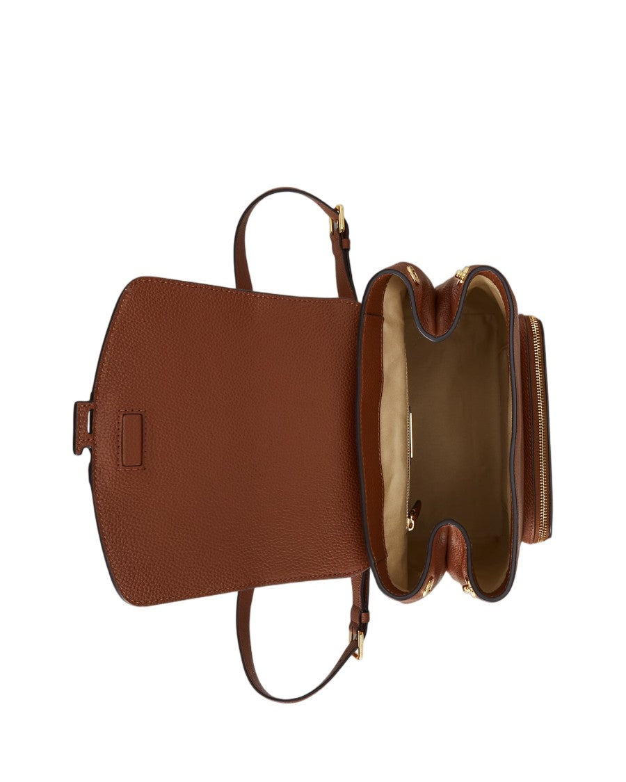 Lauren Ralph Lauren Medium Pebbled Leather Cameryn Backpack