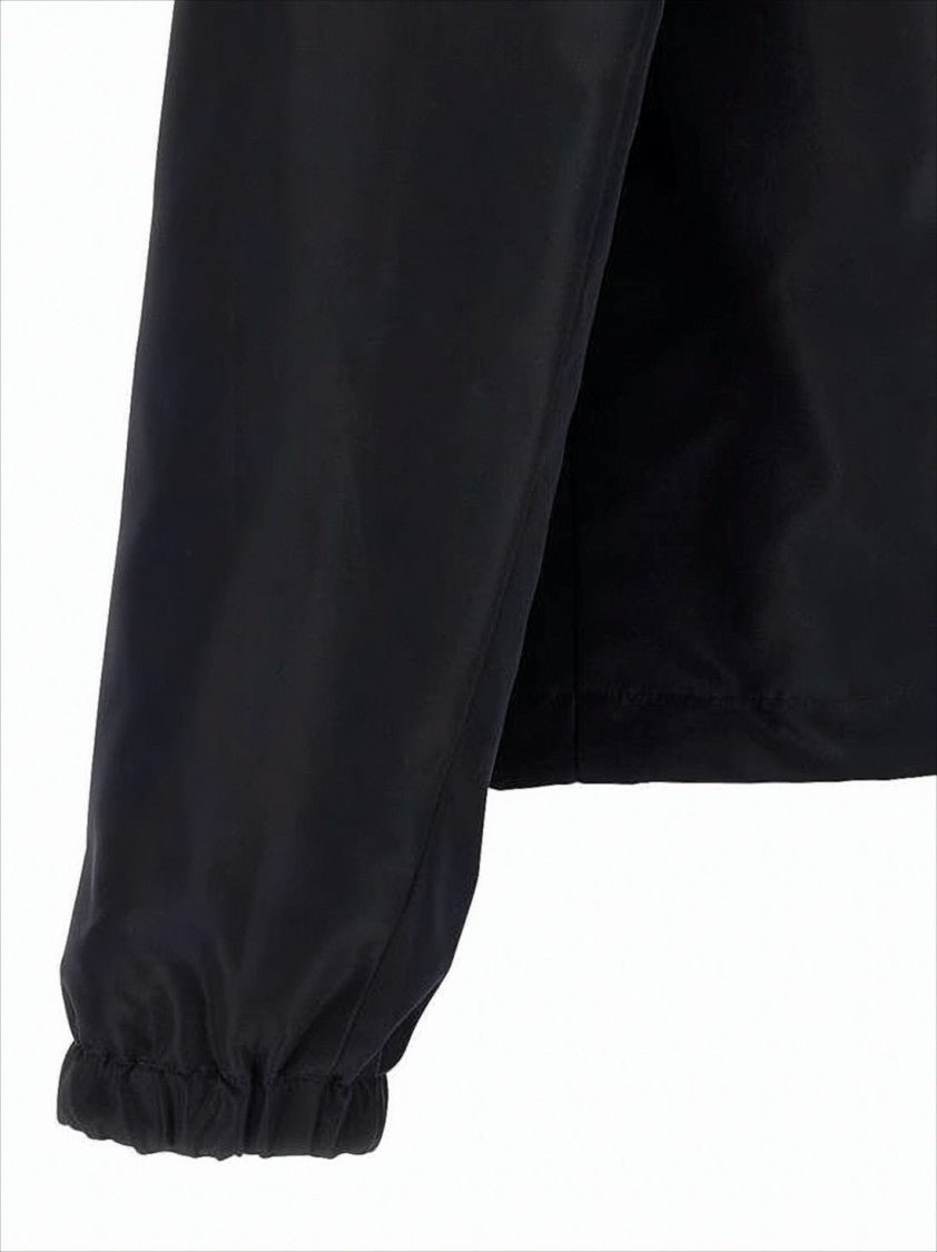 Fendi Reversible Hooded Jacket With Geometric Motif