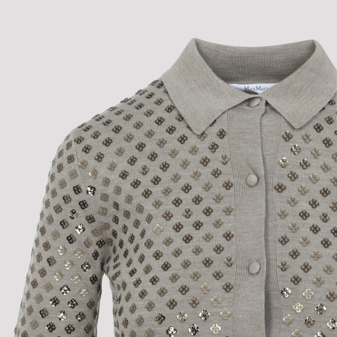 Max Mara Virgin Wool Long-Sleeve Shirt