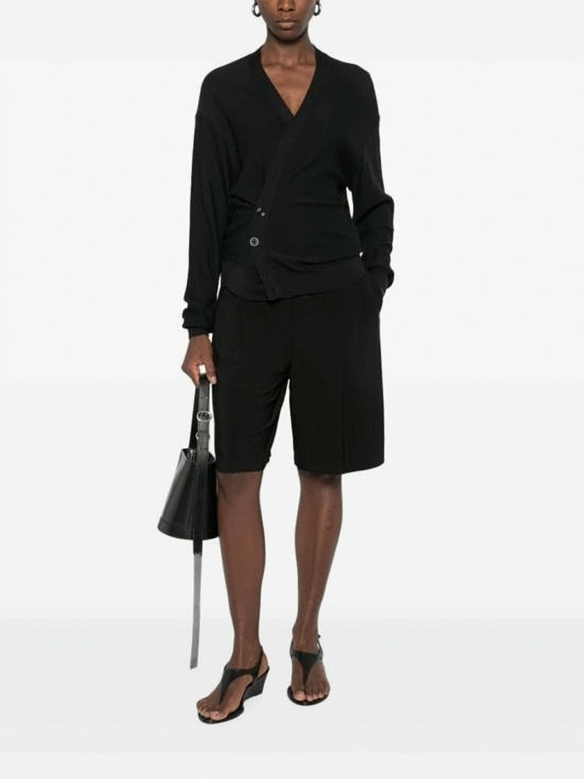 Lemaire Deep V-Neck Cardigan With Button-Down Front