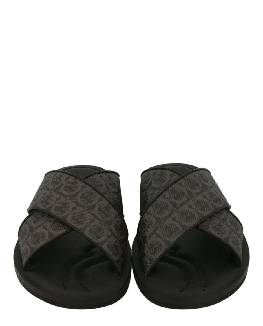 Ferragamo Sion Gancini Sandals