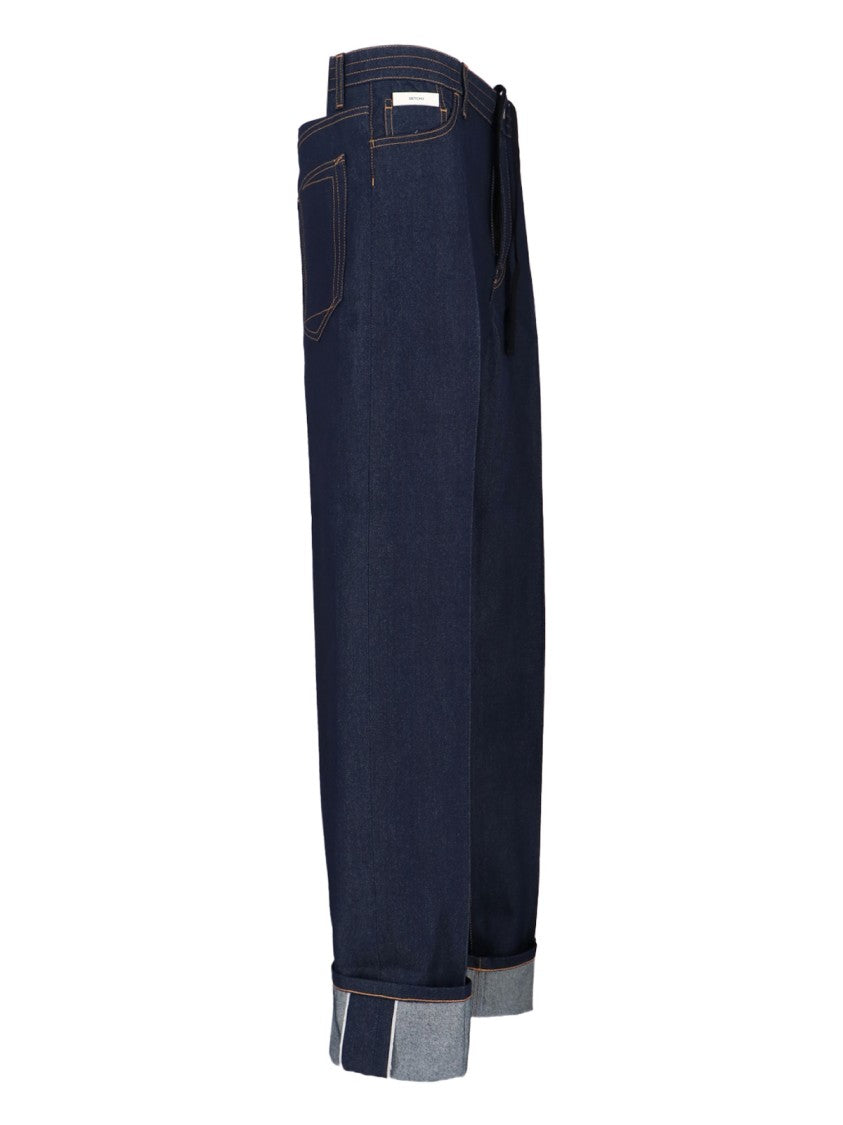 Setchu Classic Straight-Leg Jeans With Finish