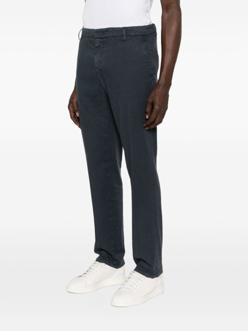 Dondup Blue Button-Fastening Jetted Jeans