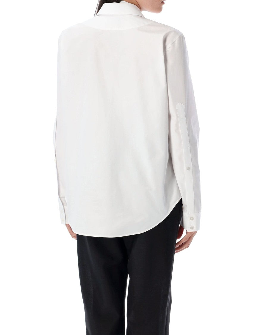 Gucci Cotton Poplin Shirt With Horsebit