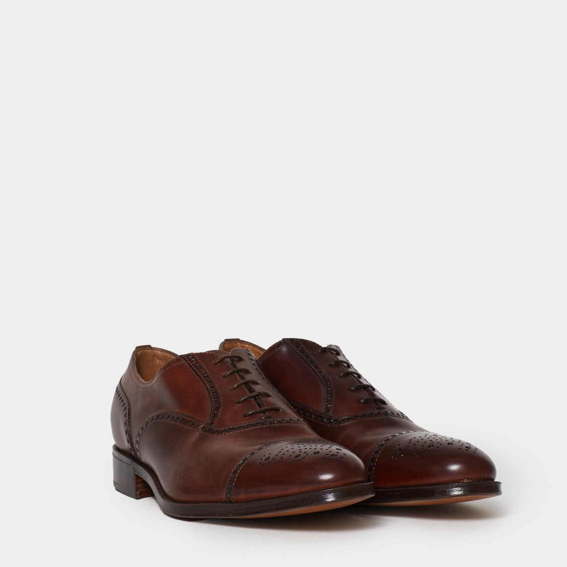 Gravati Brandy Calf Lace-Up Shoe