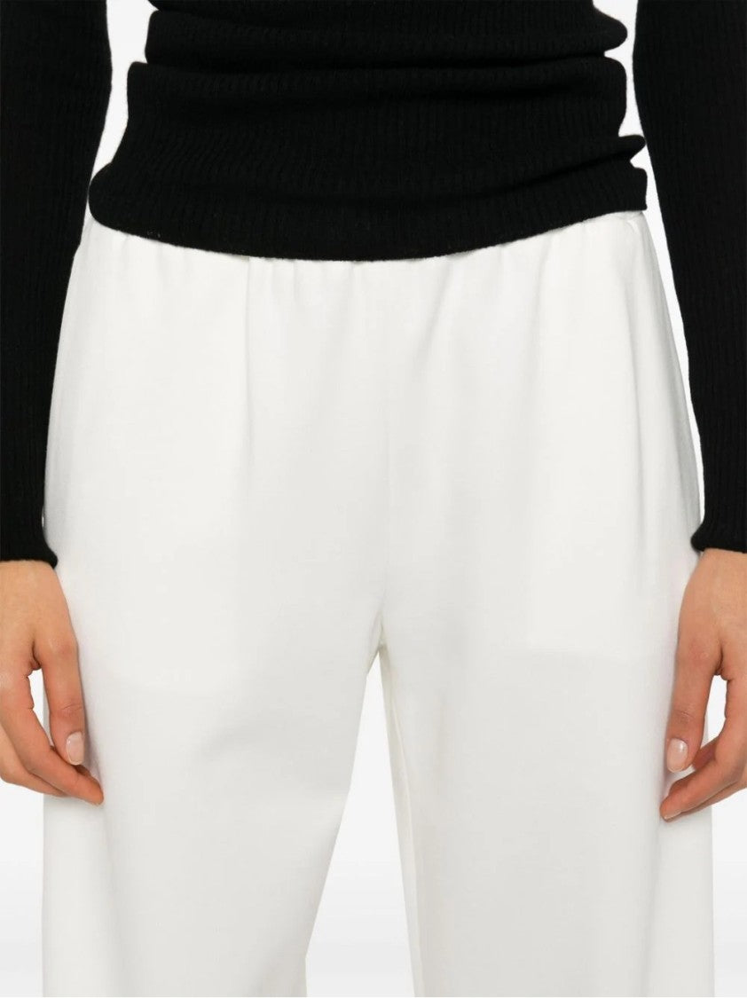 Fabiana Filippi Wide-Leg Trousers With Fabric Blend And Elastic Waistband