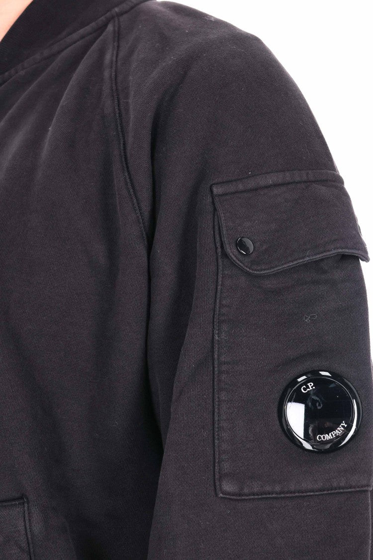 C.P. Company Brushed Cotton Full-Zip Sweatshirt