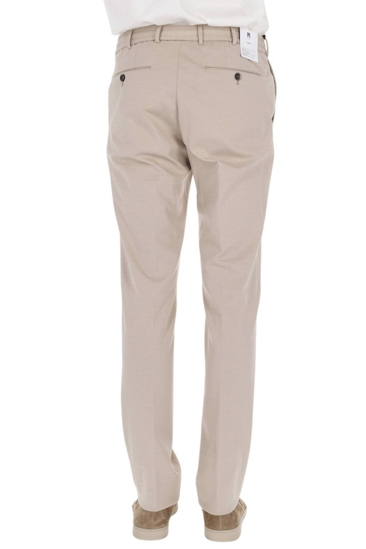Pt Torino Summer Jersey Slim Fit Pants