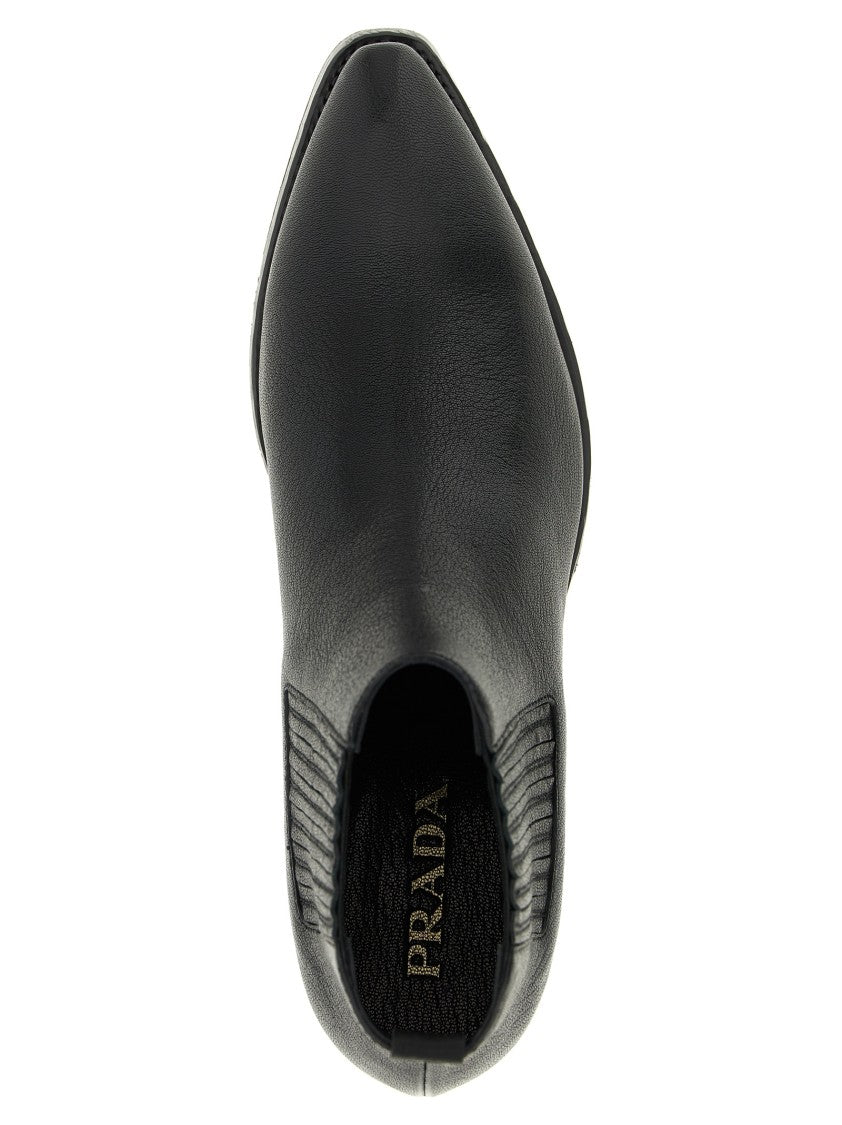 Prada Chelsea Ankle Boots