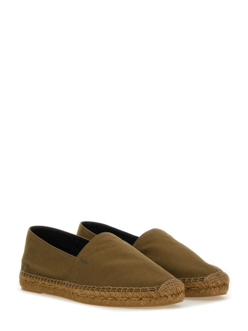 Saint Laurent Cotton Gabardine Espadrille