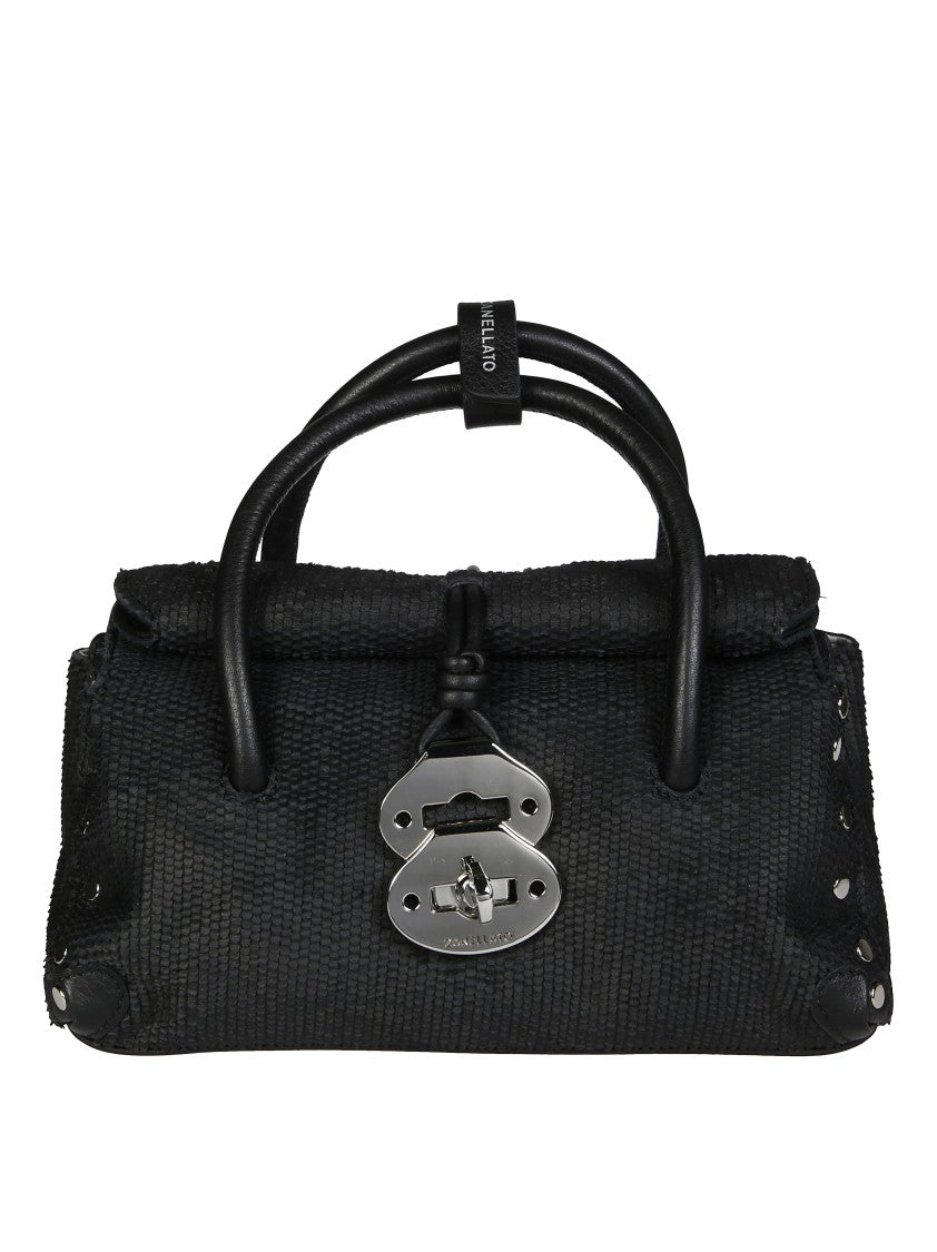 Zanellato Compact Structured Handbag With Rounded Silhouette And Versatile Carrying Options