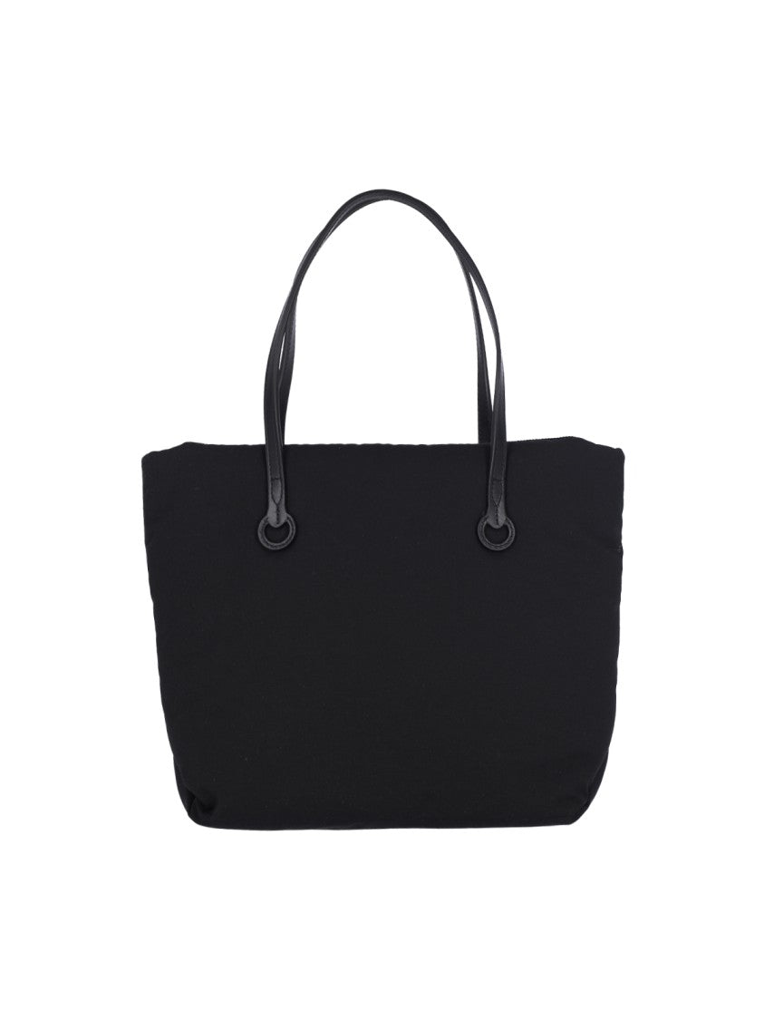 J. W. Anderson Small "Puffy Anchor" Tote Bag – Black