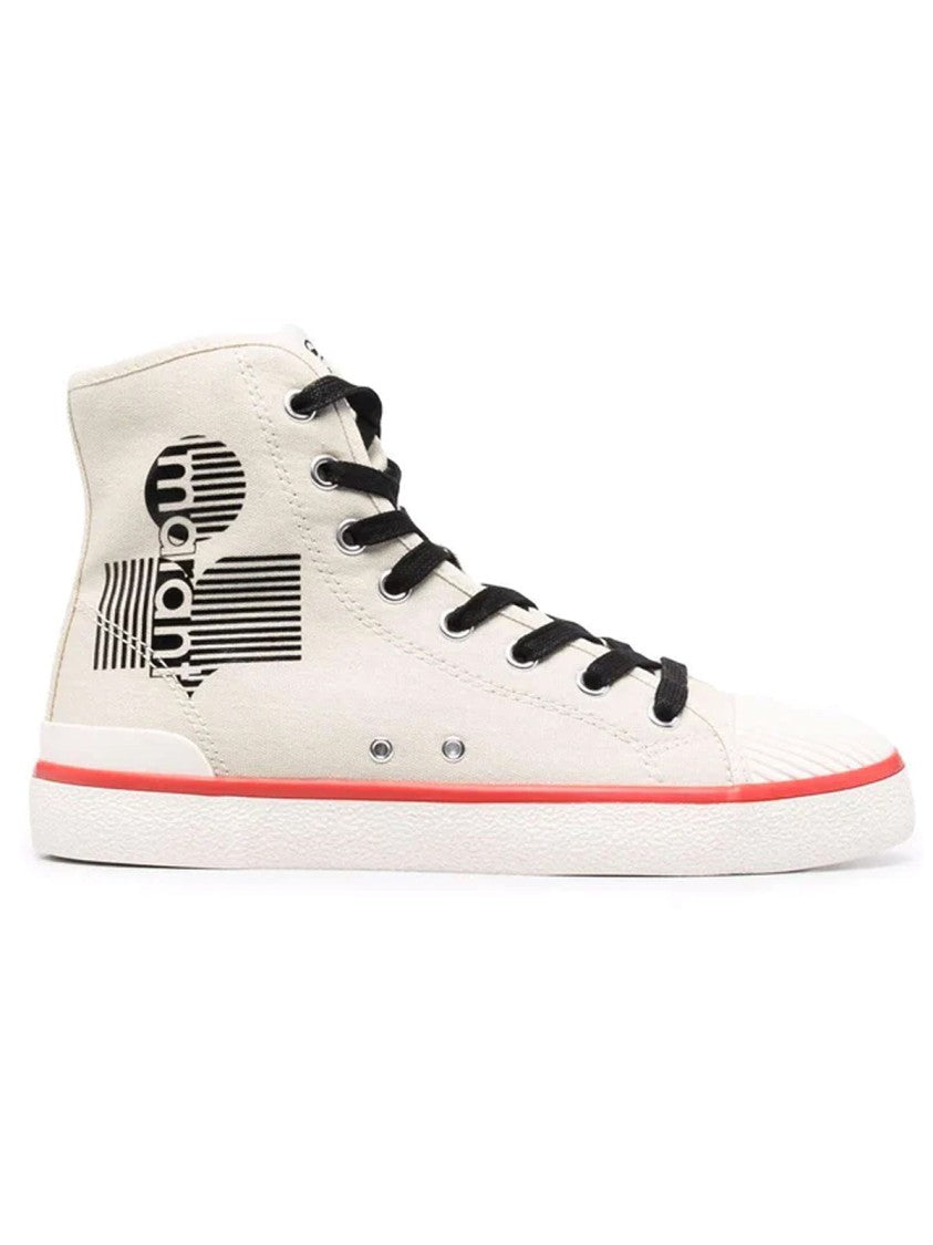 Isabel Marant Logo Canvas Sneakers