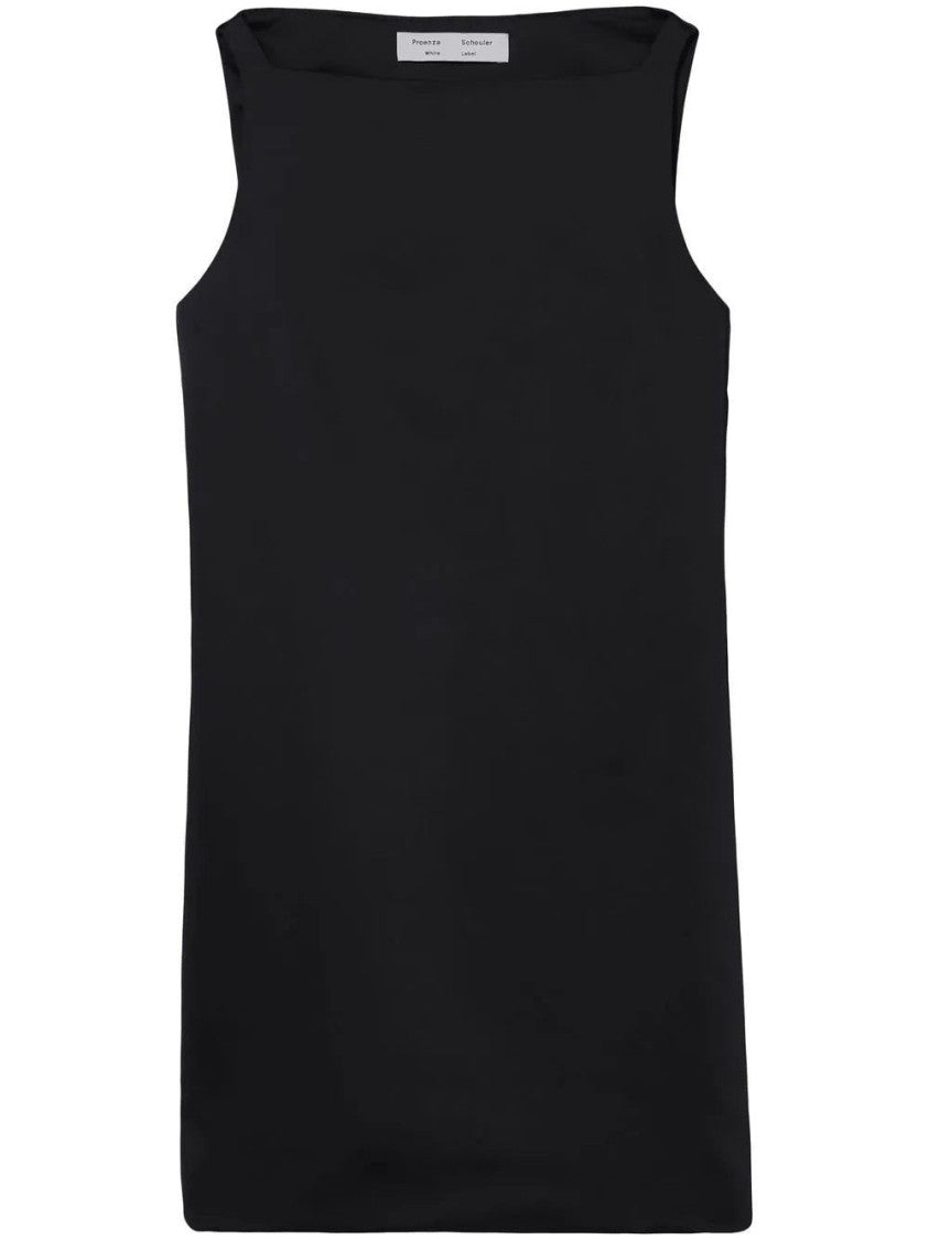 Proenza Schouler Satin Finish Sleeveless Mini Dress