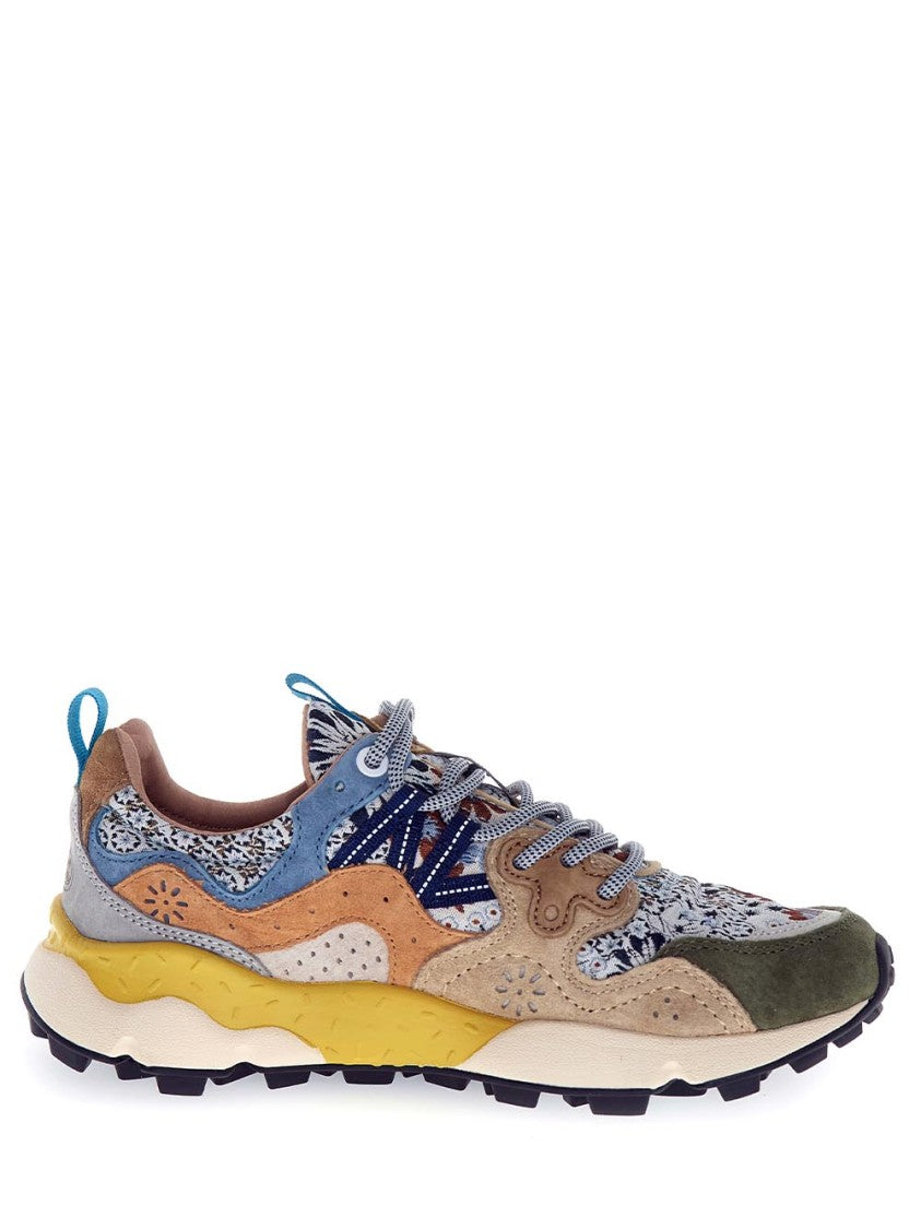 Flower Mountain Yamano 3 Sneakers With Multi-Material Upper