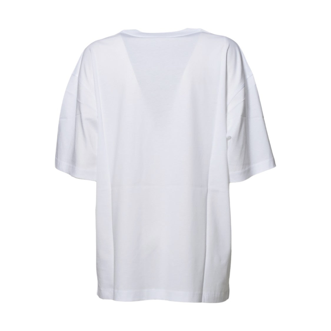 Marni White Organic Cotton T-Shirt With Logo