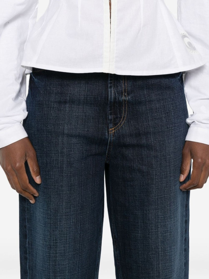 Dondup Straight-Leg Denim Jeans With Subtle Fading