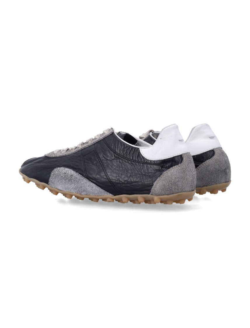 Maison Margiela Sprinters Layered Studded Retro Running Sneakers