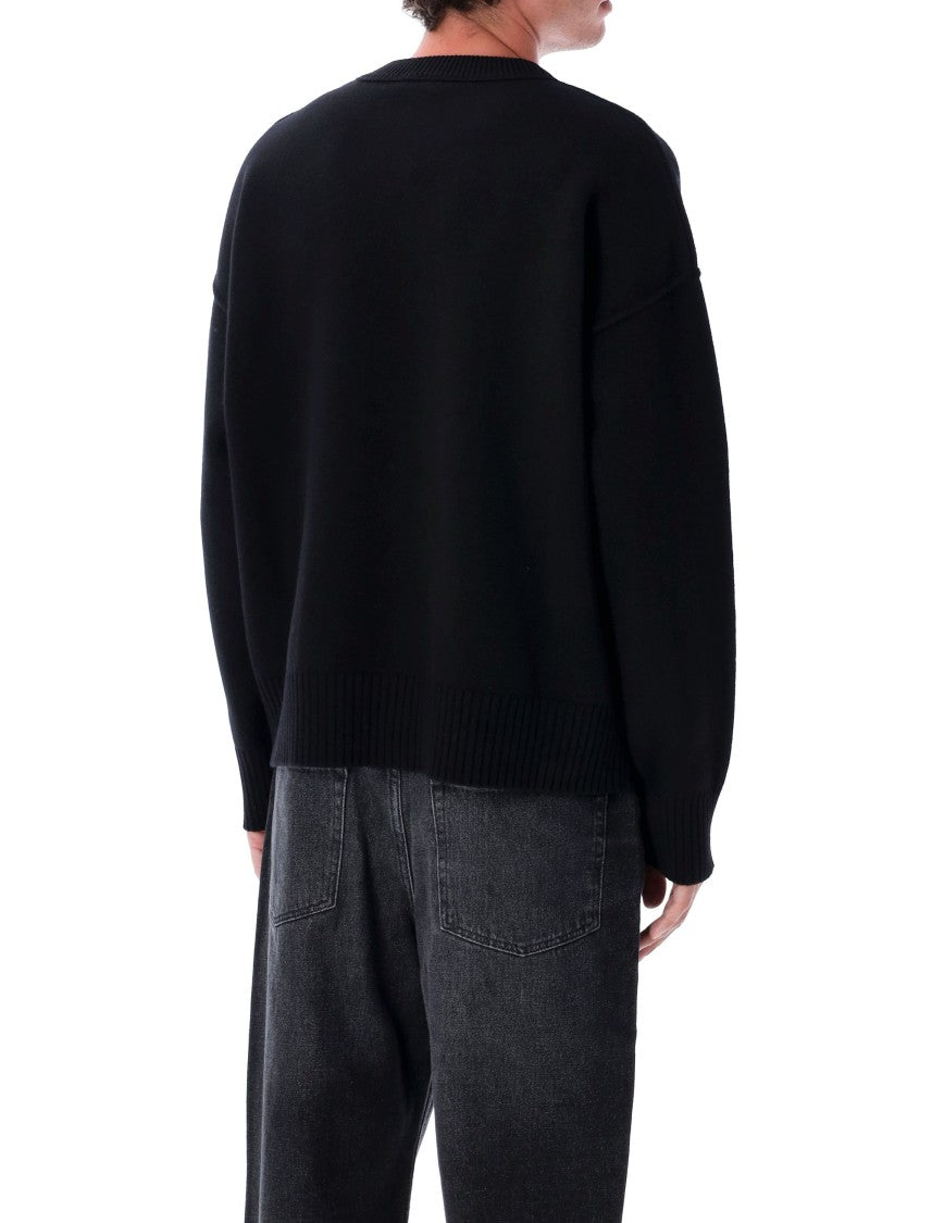 Ami Paris Red Adc Sweater