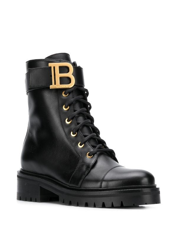 Balmain Ranger Boot Romy-Cuir De Veau