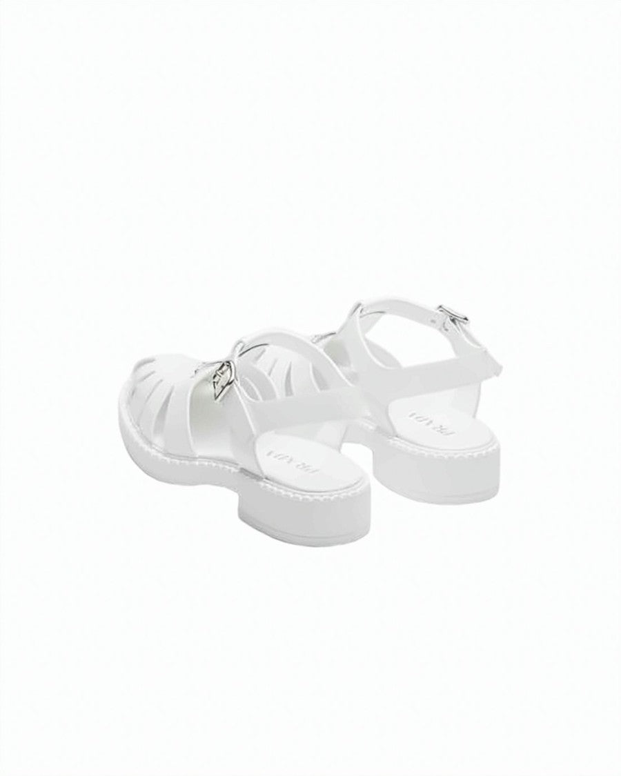 Prada Closed-Toe Sandals With Cut-Out Design And Adjustable Strap