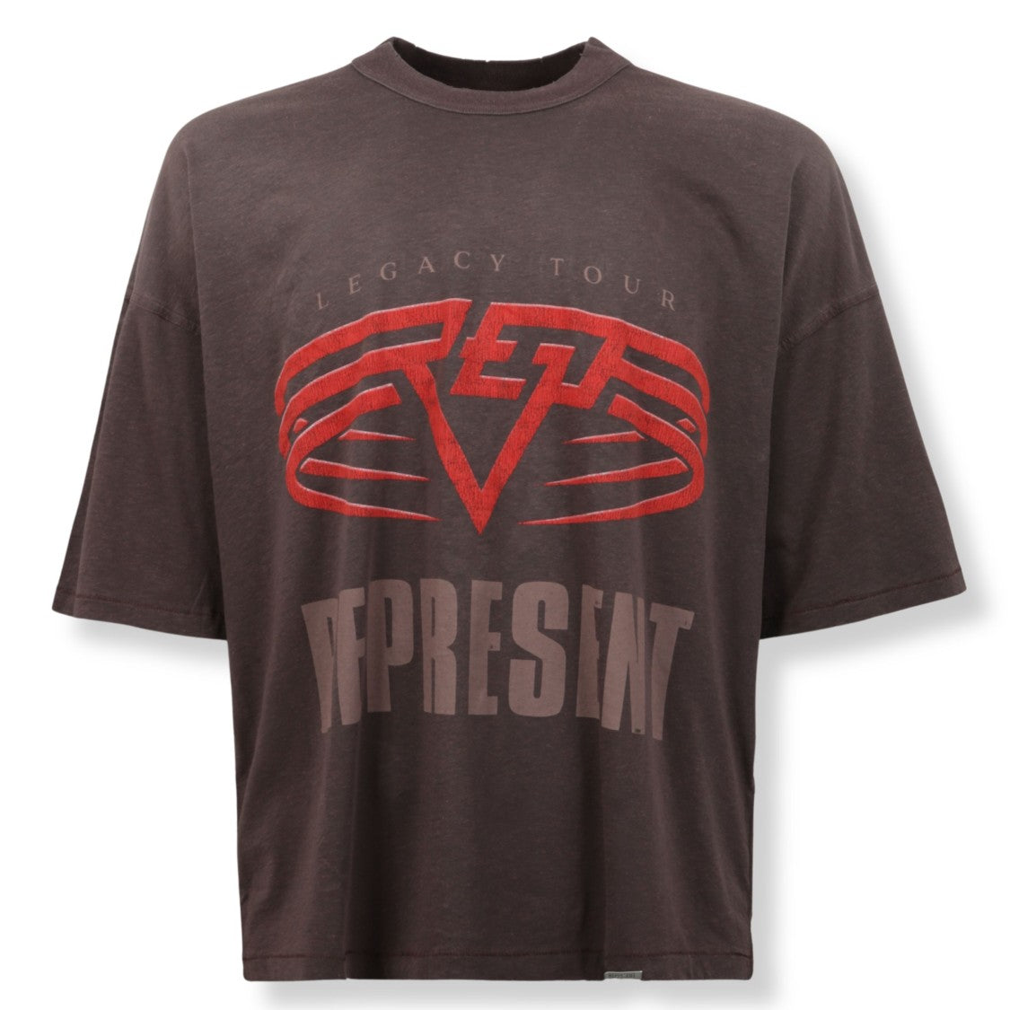 Represent Oversized Graphic Printed T-Shirt With Crew Neckline