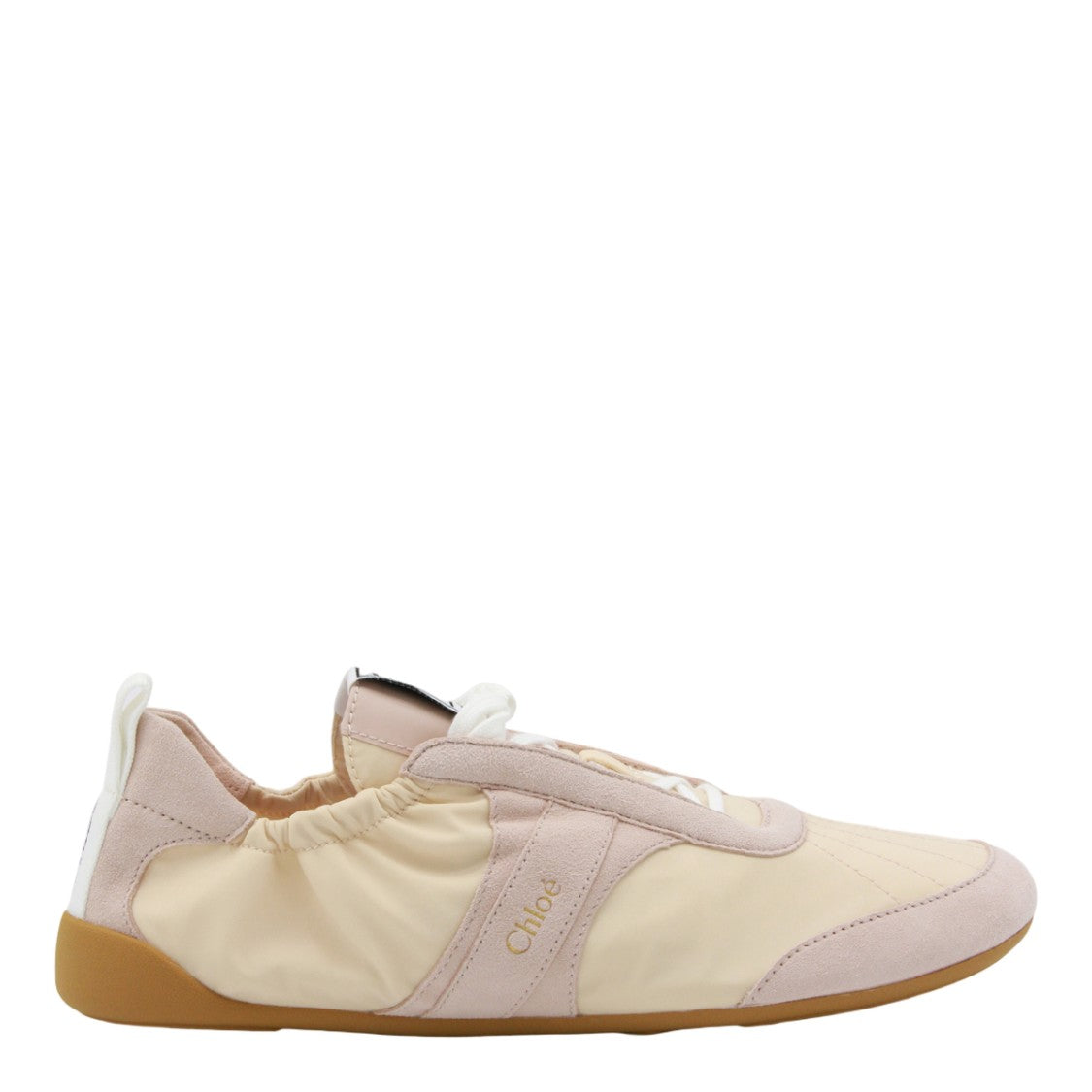Chloé Low-Profile Sneakers With Soft Elasticized Collar
