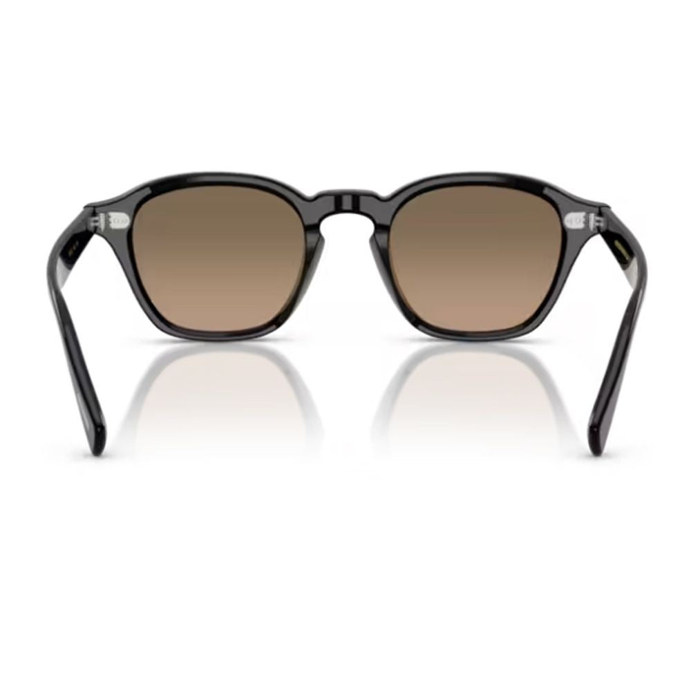 Oliver Peoples Ov5580su - Eyles Angular Black Acetate Sunglasses