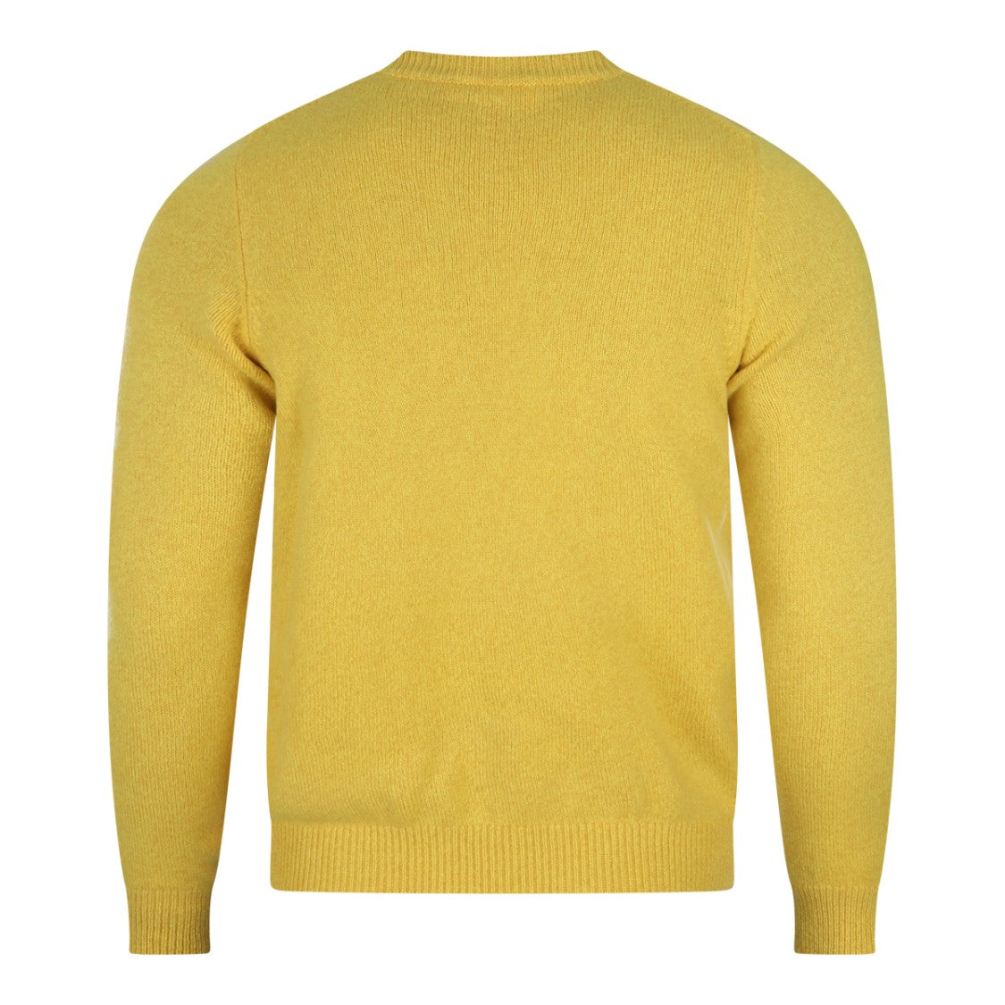 Jil Sander Yellow Classic Crewneck Knit Sweater
