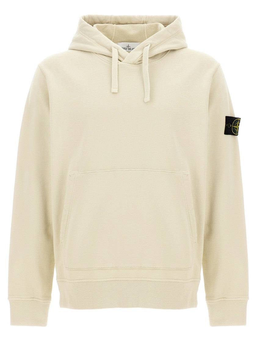 Stone Island Logo Badge Hoodie