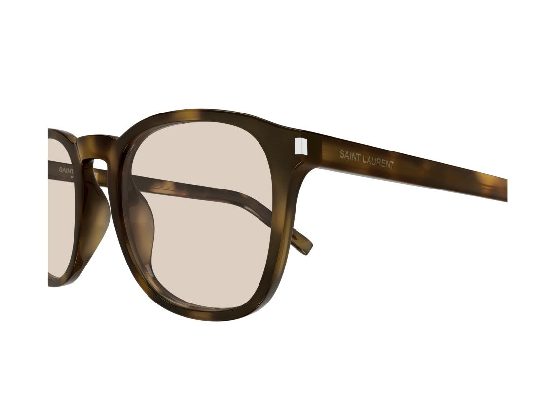 Saint Laurent Sl 818 Tortoiseshell Acetate Square Sunglasses
