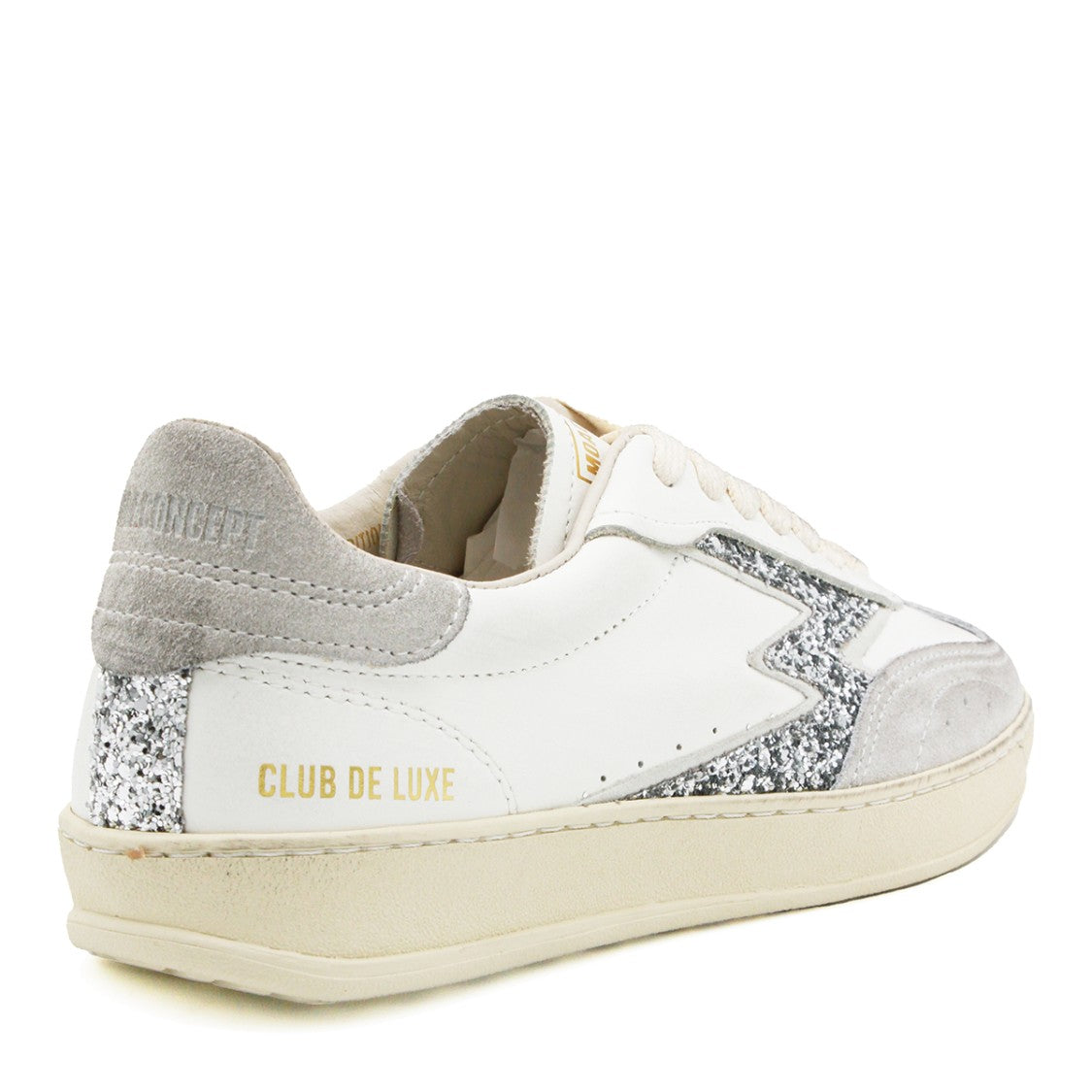 Moaconcept White Leather Club Sneakers