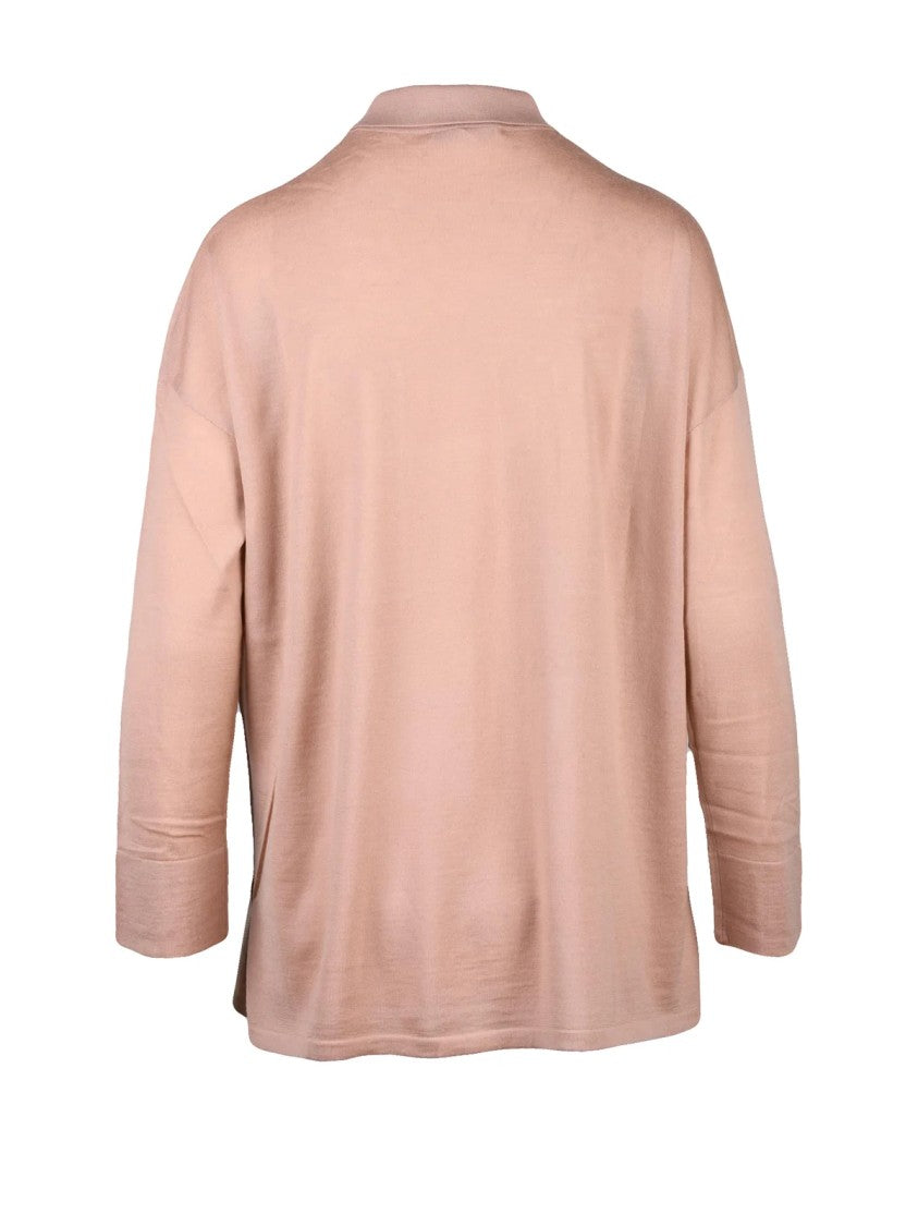 Kangra Knit Polo With Classic Collar In Extrafine Merino Wool