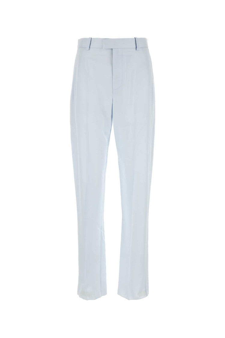 Bottega Veneta Pastel Light-Blue Twill Pant