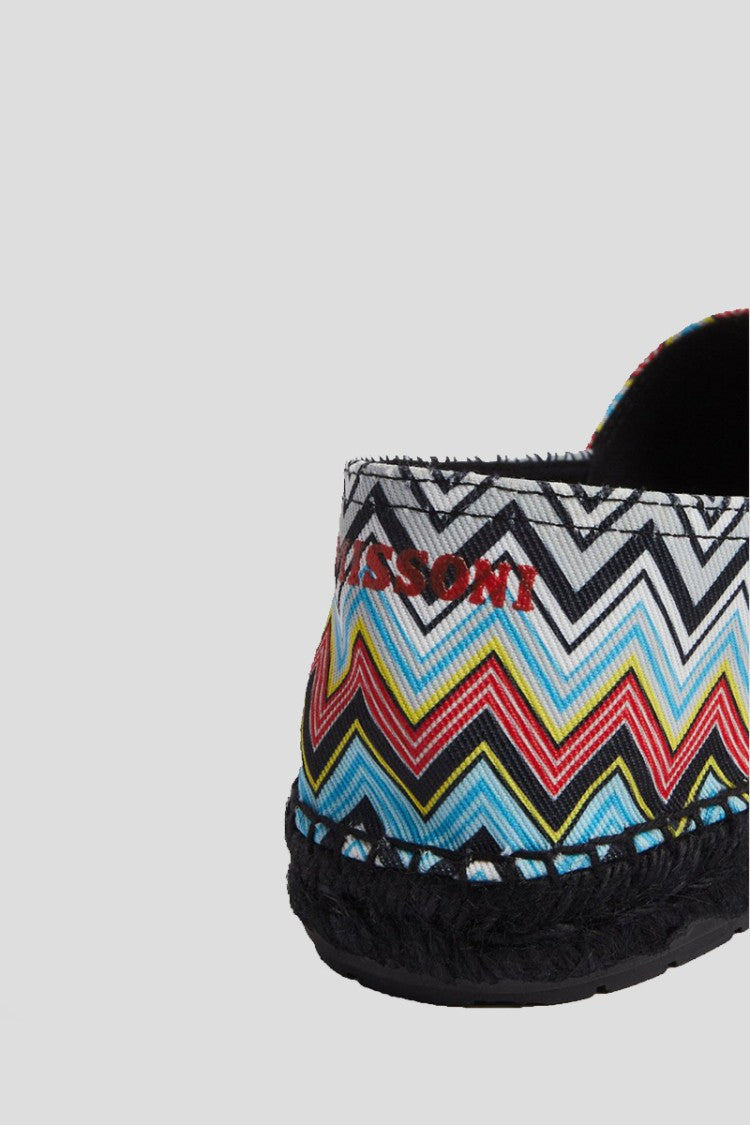 Missoni Printed Canvas Flat Espadrilles