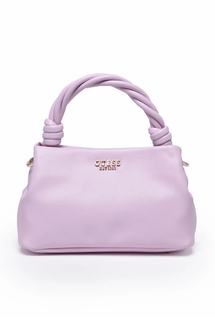 Guess Woven Crossbody Bag - Pink
